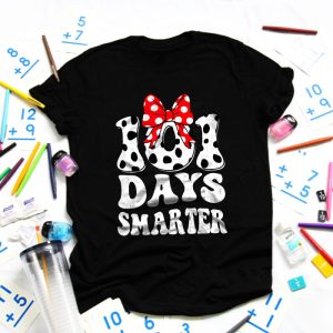 100 Days Of School Dalmatian Dog Boy Kid 100th Day Of School T-Shirt TS1188