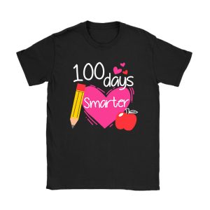 100 Days Smarter 100th Day Of School Toddlers Girls T-Shirt TS1065