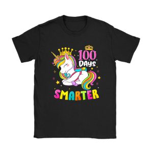 100 Days Smarter 100th Day Of School Toddlers Girls T-Shirt TS1066