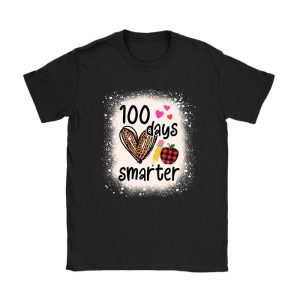 100 Days Smarter 100th Day Of School Toddlers Girls T-Shirt TS1067