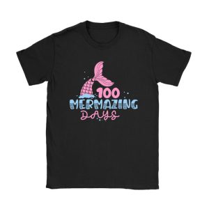 100 Days of School 100 Mermazing Days of School Mermaid T-Shirt TS1296