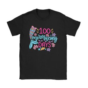 100 Days of School 100 Mermazing Days of School Mermaid T-Shirt TS1297