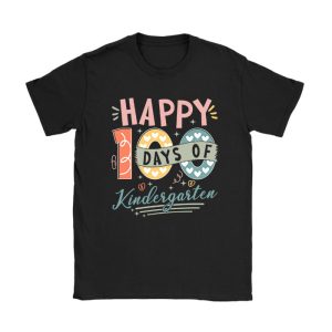 Happy 100th Day of Kindergarten Groovy 100th Day of School T-Shirt TS1217