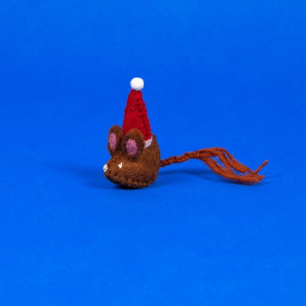 Holiday Mouse Cat Toy