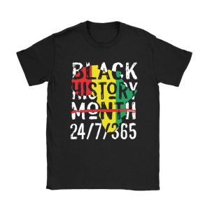I Am Black History Month African American Pride Celebration T-Shirt TS1036
