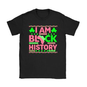 I Am Black History Month African American Pride Celebration T-Shirt TS1234