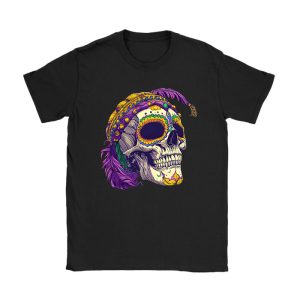 Mardi Gras Costume Sugar Skull Carnival Party Men Women Kid T-Shirt TS1208