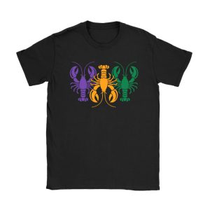 Mardi Gras Crawfish Jester hat Bead Tee New Orleans Gifts T-Shirt TS1291