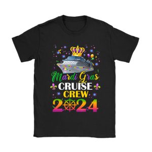 Mardi Gras Cruise 2024 Ship Family Matching Trip New Orleans T-Shirt TS1265