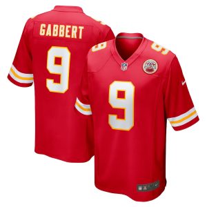 Blaine Gabbert Kansas City Chiefs Game Jersey - Red