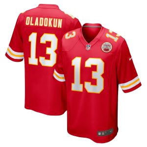 Chris Oladokun Kansas City Chiefs Game Jersey - Red