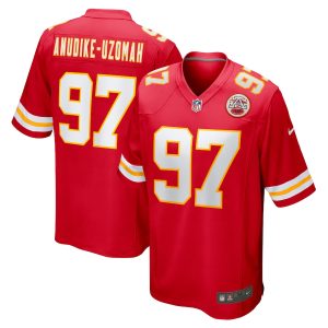 Felix Anudike-Uzomah Kansas City Chiefs 2023 NFL Draft First Round Pick Game Jersey - Red