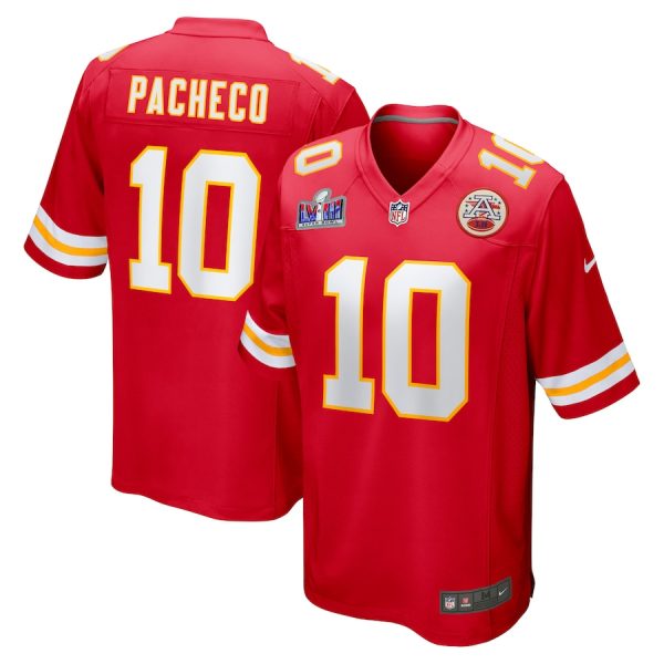 Isiah Pacheco Kansas City Chiefs Super Bowl LVIII Game Jersey - Red