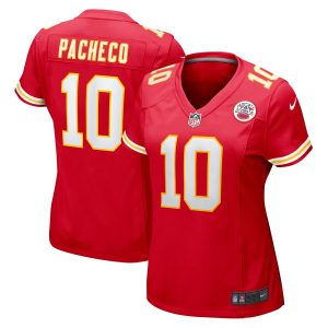 Isiah Pacheco Kansas City Chiefs Women's Game Player Jersey - Red