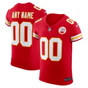 Kansas City Chiefs Vapor F.U.S.E. Elite Custom Jersey - Red