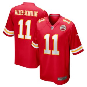 Marquez Valdes-Scantling Kansas City Chiefs Game Jersey - Red