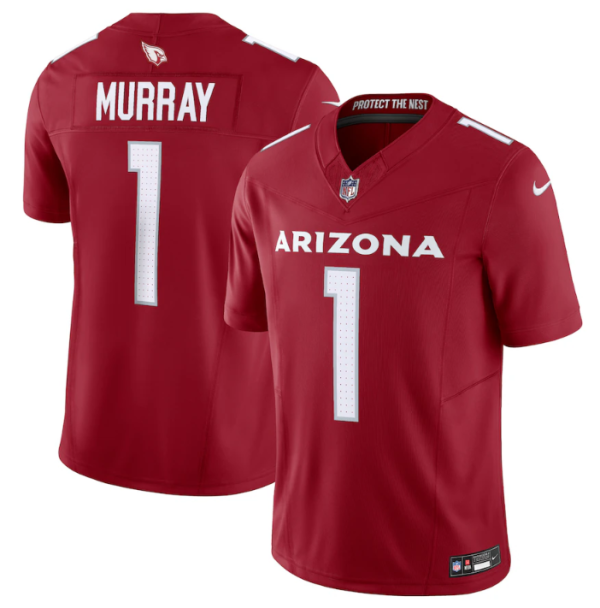 Men Arizona Cardinals #1 Kyler Murray Red Vapor Untouchable F.U.S.E. Limited Stitched Football Jersey