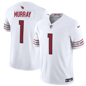 Men Arizona Cardinals #1 Kyler Murray White Vapor Untouchable F.U.S.E. Limited Stitched Football Jersey