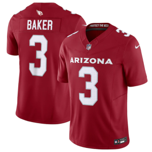 Men Arizona Cardinals #3 Budda Baker Red Vapor Untouchable F.U.S.E. Limited Stitched Football Jersey