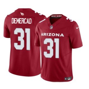 Men Arizona Cardinals #31 Emari Demercado Red 2023 F.U.S.E. Vapor Untouchable Limited Football Stitched Jersey