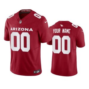 Men Arizona Cardinals Active Player Custom Red 2023 F.U.S.E. Vapor Untouchable Stitched Football Jersey