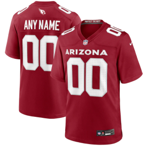 Men Arizona Cardinals Active Player Custom Red Stitched Game Football Jersey