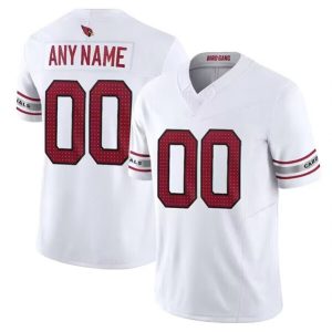 Men Arizona Cardinals Active Player Custom White 2023 F.U.S.E. Vapor Untouchable Stitched Football Jersey