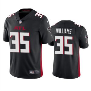 Men Atlanta Falcons #35 Avery Williams Black Vapor Untouchable Stitched Football Jersey