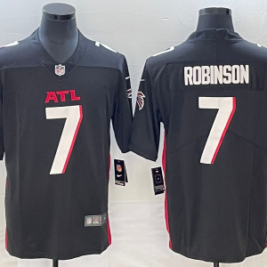 Men Atlanta Falcons #7 Bijan Robinson Black 2023 Draft Vapor Untouchable Limited Stitched Football Jersey