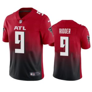 Men Atlanta Falcons #9 Desmond Ridder Red/Black 2023 F.U.S.E. Vapor Untouchable Limited Football Stitched Jersey