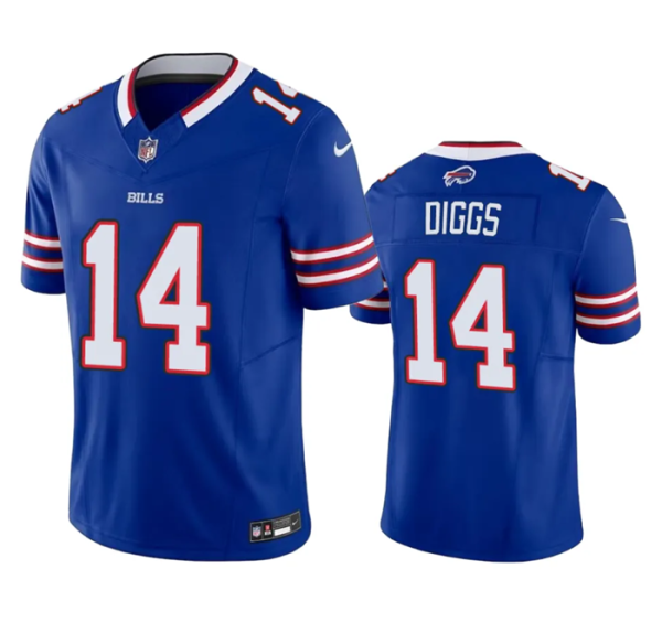 Men Buffalo Bills #14 Stefon Diggs Blue 2023 F.U.S.E. Vapor Untouchable Limited Stitched Jersey