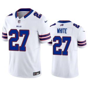 Men Buffalo Bills #27 Tre'Davious White White 2023 F.U.S.E. Vapor Untouchable Limited Stitched Jersey