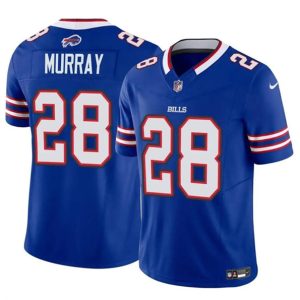 Men Buffalo Bills #28 Latavius Murray Blue 2023 F.U.S.E. Vapor Untouchable Limited Football Stitched Jersey