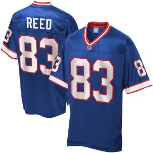 Men Buffalo Bills #83 Andre Reed Royal Stitched Jersey