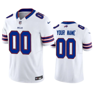 Men Buffalo Bills Active Player Custom White 2023 F.U.S.E. Vapor Untouchable Limited Stitched Jersey