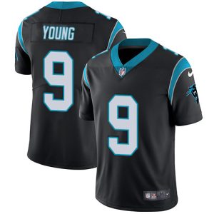 Men Carolina Panthers #9 Bryce Young Black 2023 Draft Vapor Untouchable Stitched Football Jersey