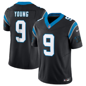 Men Carolina Panthers #9 Bryce Young Black 2023 F.U.S.E. Vapor Untouchable Football Stitched Jersey