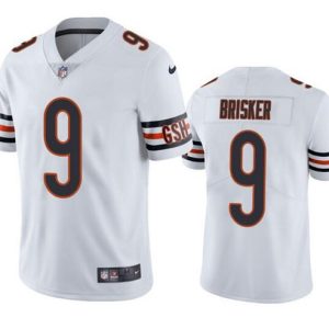 Men Chicago Bears #9 Jaquan Brisker White Vapor Untouchable Limited Stitched Football Jersey