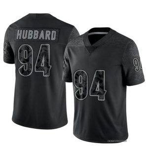 Men Cincinnati Bengals #94 Sam Hubbard Reflective Limited Stitched Jersey