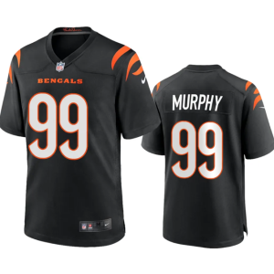 Men Cincinnati Bengals #99 Myles Murphy Black Stitched Game Jersey