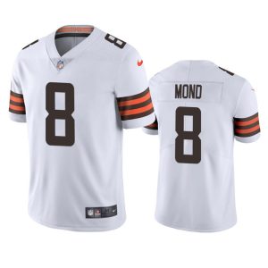 Men Cleveland Browns #8 Kellen Mond White Vapor Untouchable Limited Stitched Jersey