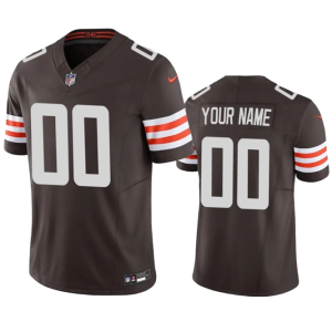 Men Cleveland Browns Active Player Custom Brown 2023 F.U.S.E. Vapor Untouchable Limited Stitched Jersey