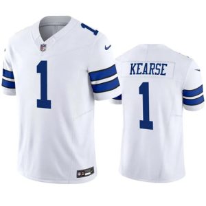 Men Dallas Cowboys #1 Jayron Kearse White 2023 F.U.S.E. Vapor Limited Football Stitched Jersey