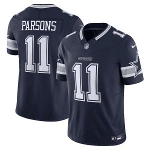 Men Dallas Cowboys #11 Micah Parsons Navy 2023 F.U.S.E. Limited Stitched Football Jersey