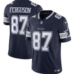 Men Dallas Cowboys #87 Jake Ferguson Navy 2023 F.U.S.E. Vapor Untouchable Limited Football Stitched Jersey