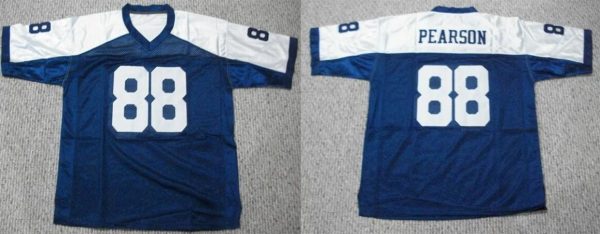 Men Dallas Cowboys #88 Drew Pearson Navy White Football Stitched Jersey