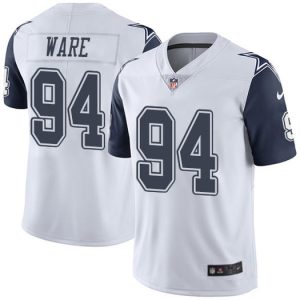 Men Dallas Cowboys #94 DeMarcus Ware White Vapor Limited Stitched Jersey