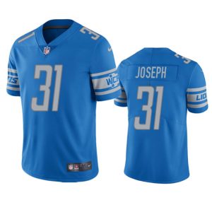 Men Detroit Lions #31 Kerby Joseph Blue Vapor Untouchable Limited Football Stitched Jersey