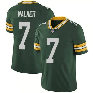 Men Green Bay Packers #7 Quay Walker Green Vapor Untouchable Limited Stitched Football Jersey