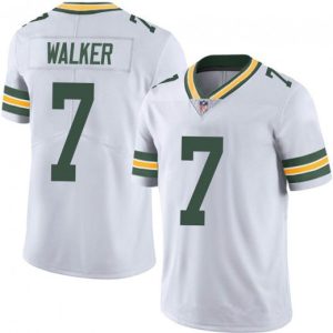 Men Green Bay Packers #7 Quay Walker White Vapor Untouchable Limited Stitched Football Jersey